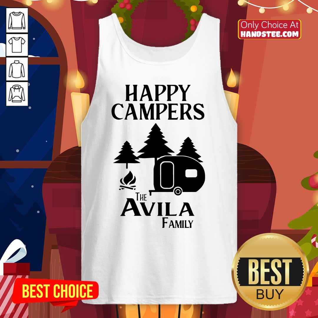 Awesome Happy Campers The Avila Family Shirt