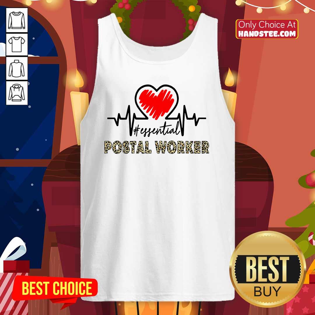 Awesome Heartbeat Essential Postal Worker Shirt
