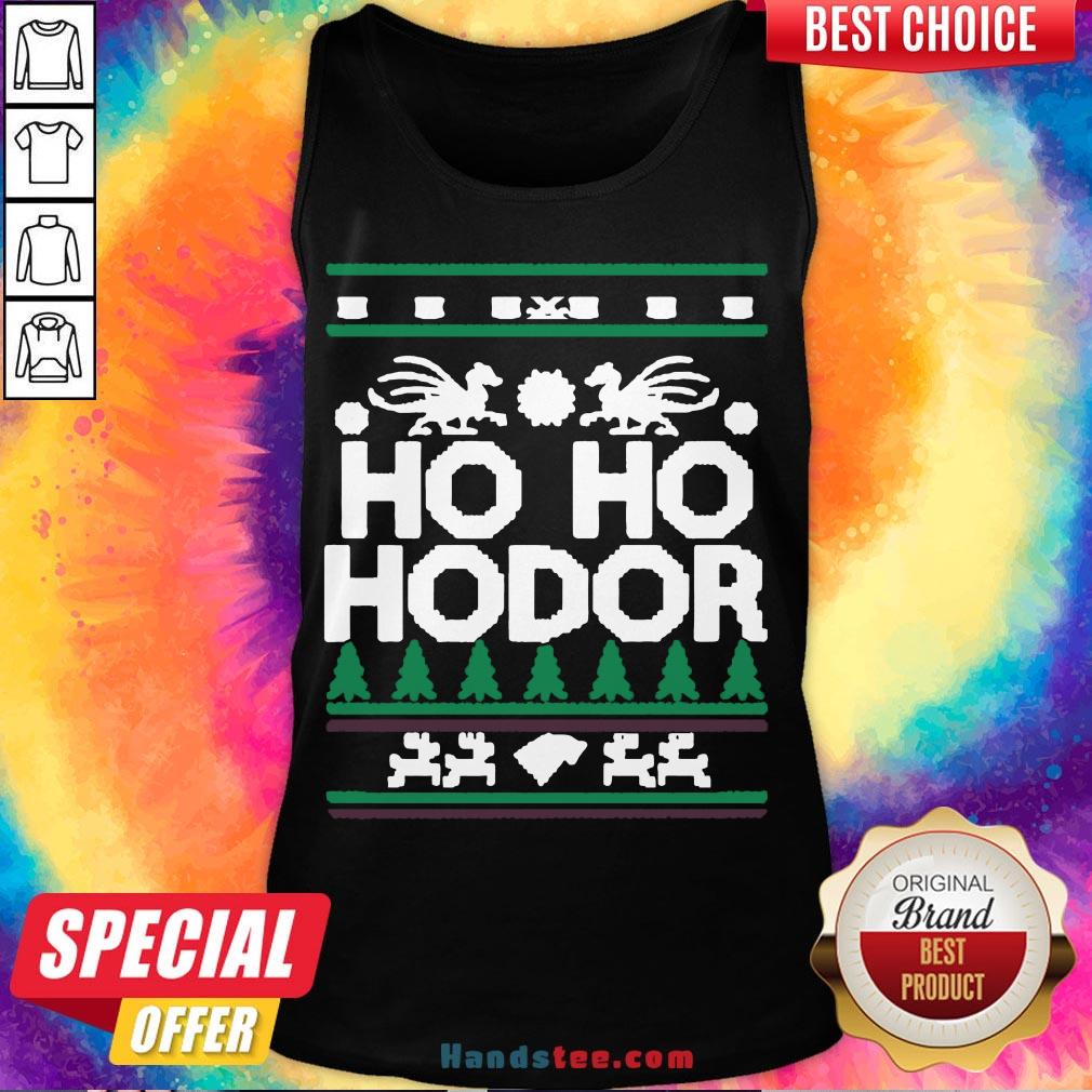 Awesome Ho Ho Hodor Ugly Christmas Shirt