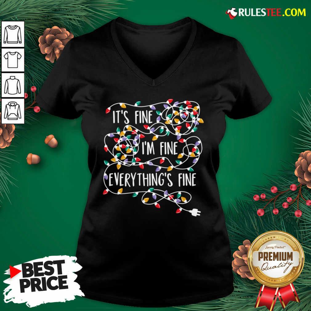 Awesome Im Fine Im Fine Everythings Fine Shirt