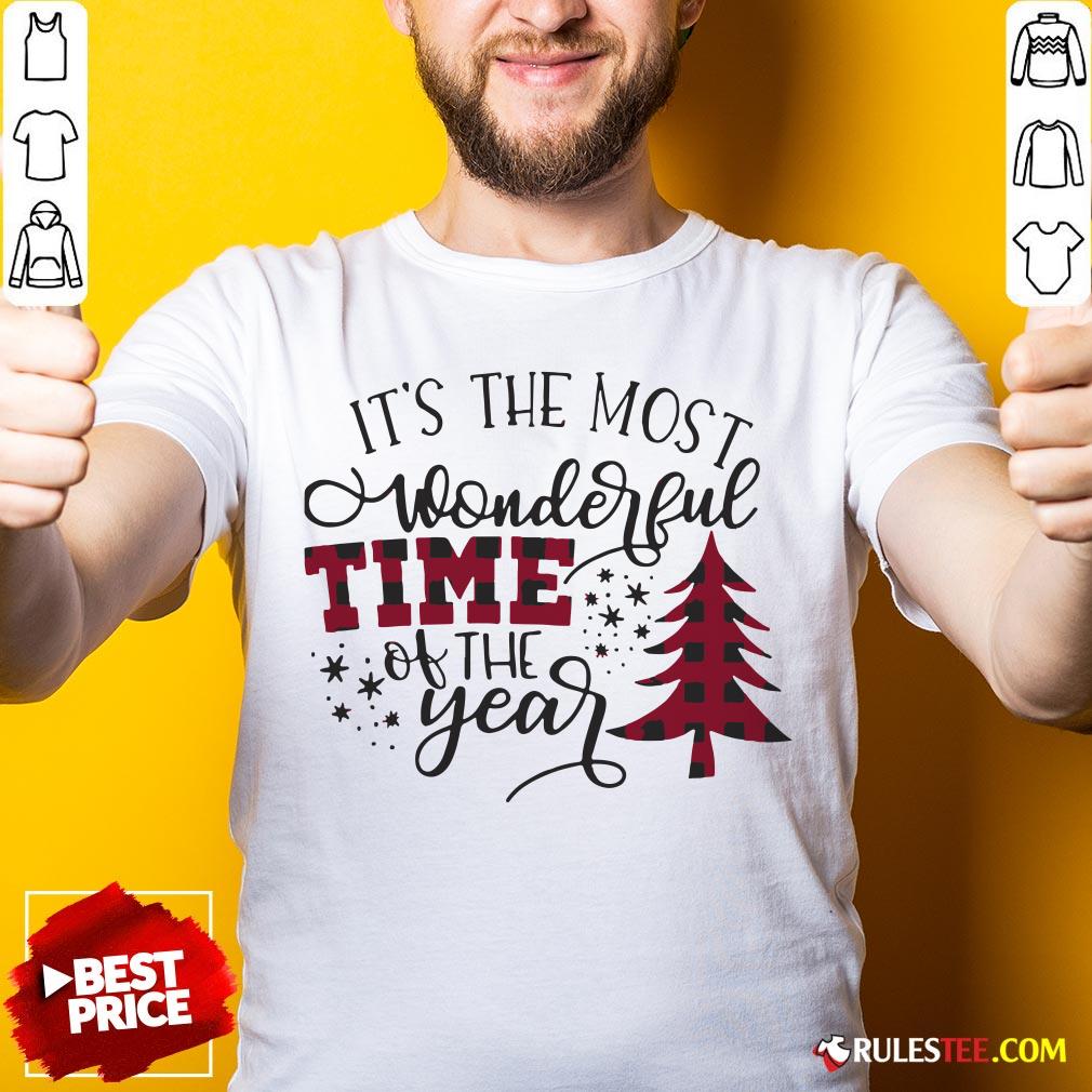 Awesome It’s The Most Wonderful Time Of The Year Christmas Shirt
