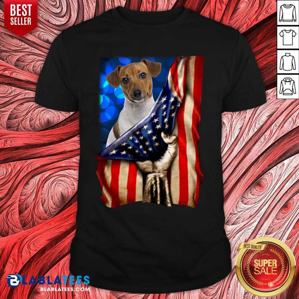 Awesome Jack Russell Terrier America 4th Of July Independence Day Shirt