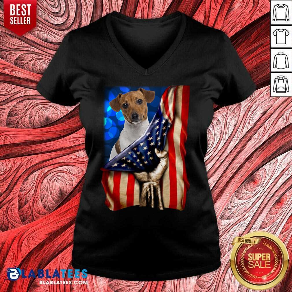 Awesome Jack Russell Terrier America 4th Of July Independence Day Shirt