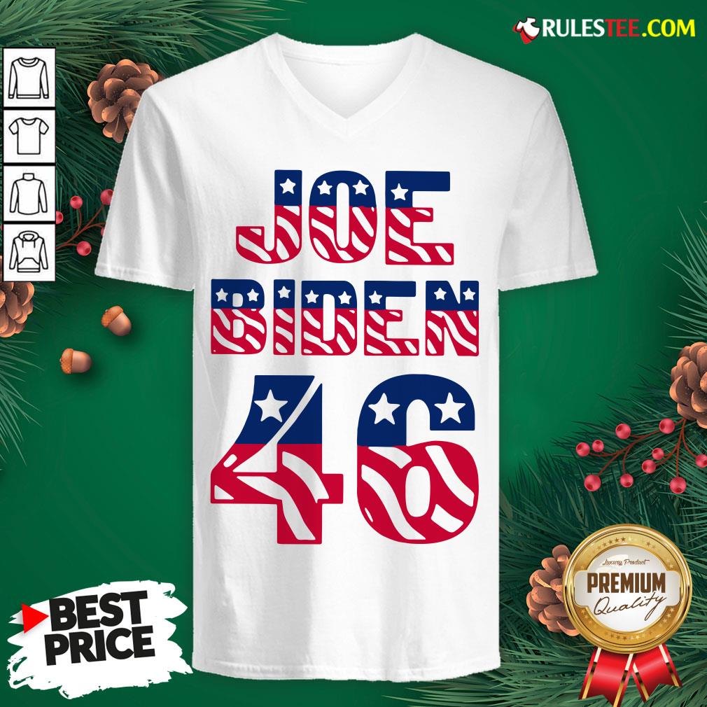Awesome Joe Biden 46 American Flag Shirt