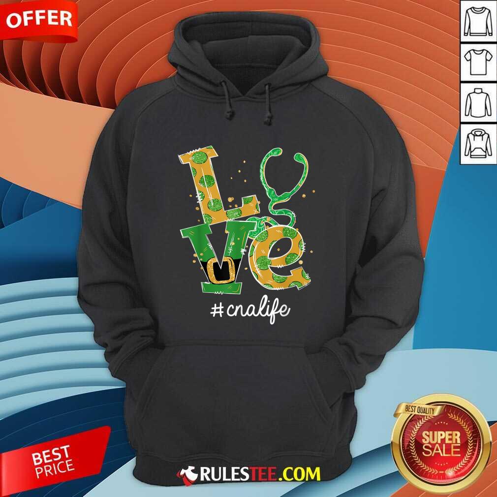 Awesome Love Nurse CNA Life St Patricks Day Shirt