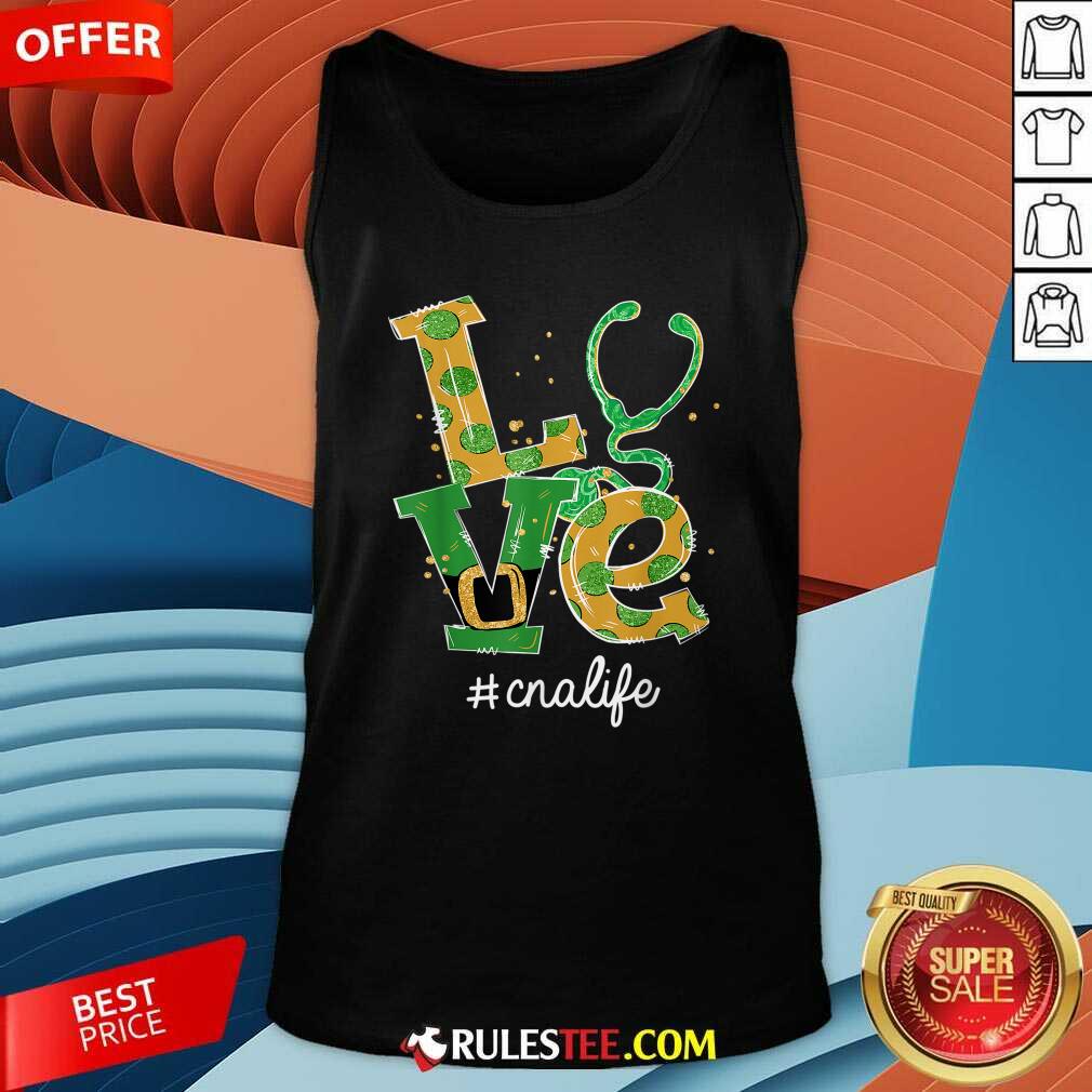 Awesome Love Nurse CNA Life St Patricks Day Shirt