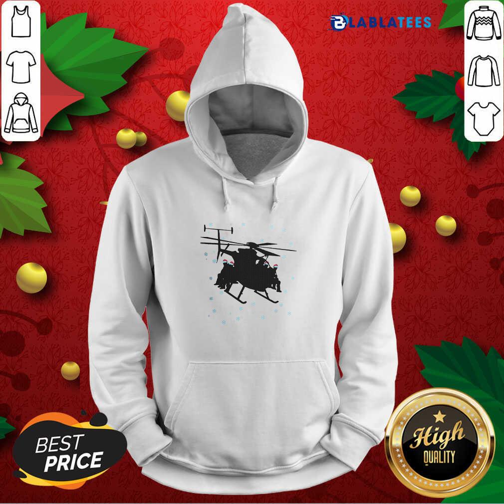 Awesome Night Stalkers Helicopter Christmas Shirt