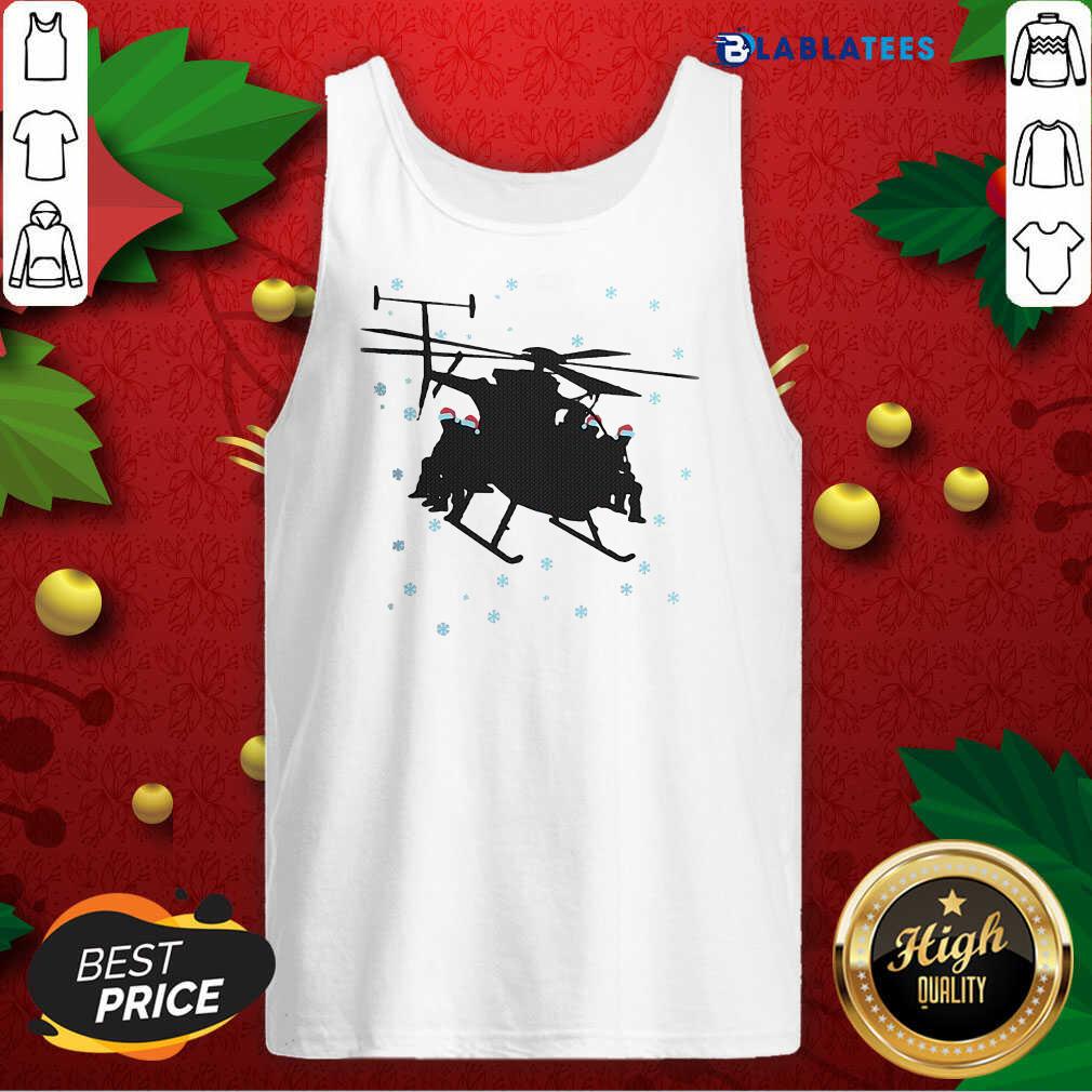 Awesome Night Stalkers Helicopter Christmas Shirt