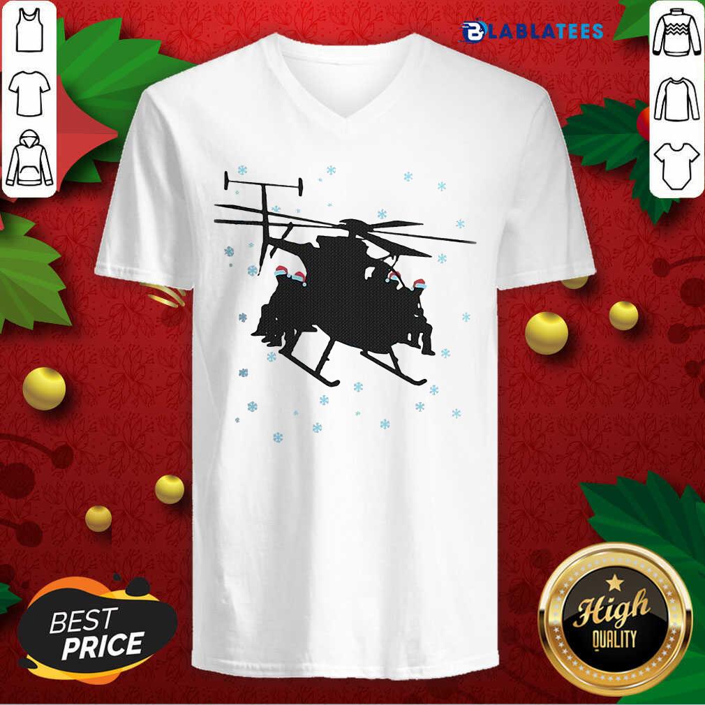Awesome Night Stalkers Helicopter Christmas Shirt
