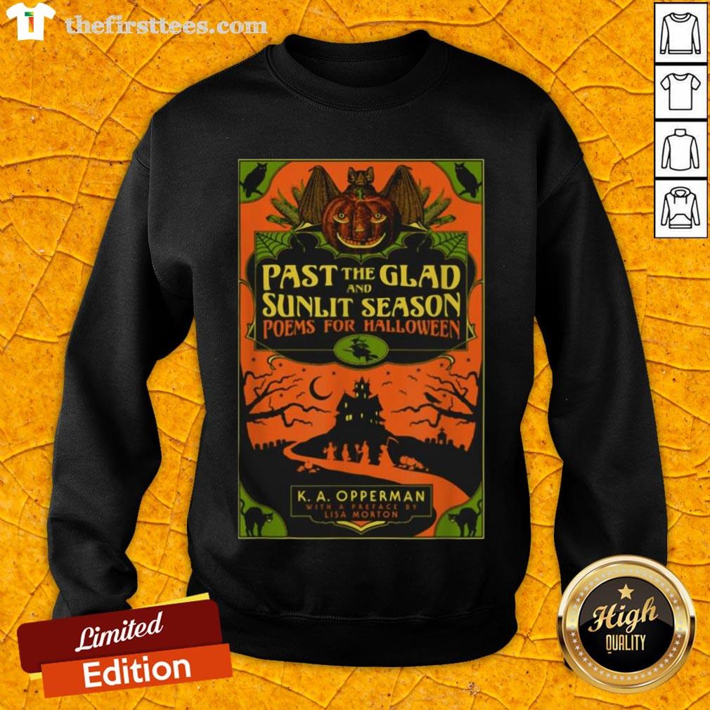 Awesome Past The Glad And Sunlit Season Book Cover Shirt