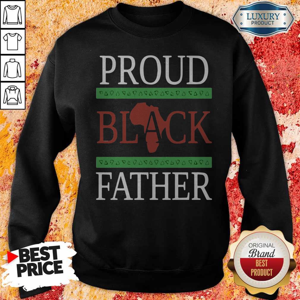 Awesome Proud Black Father Shirt