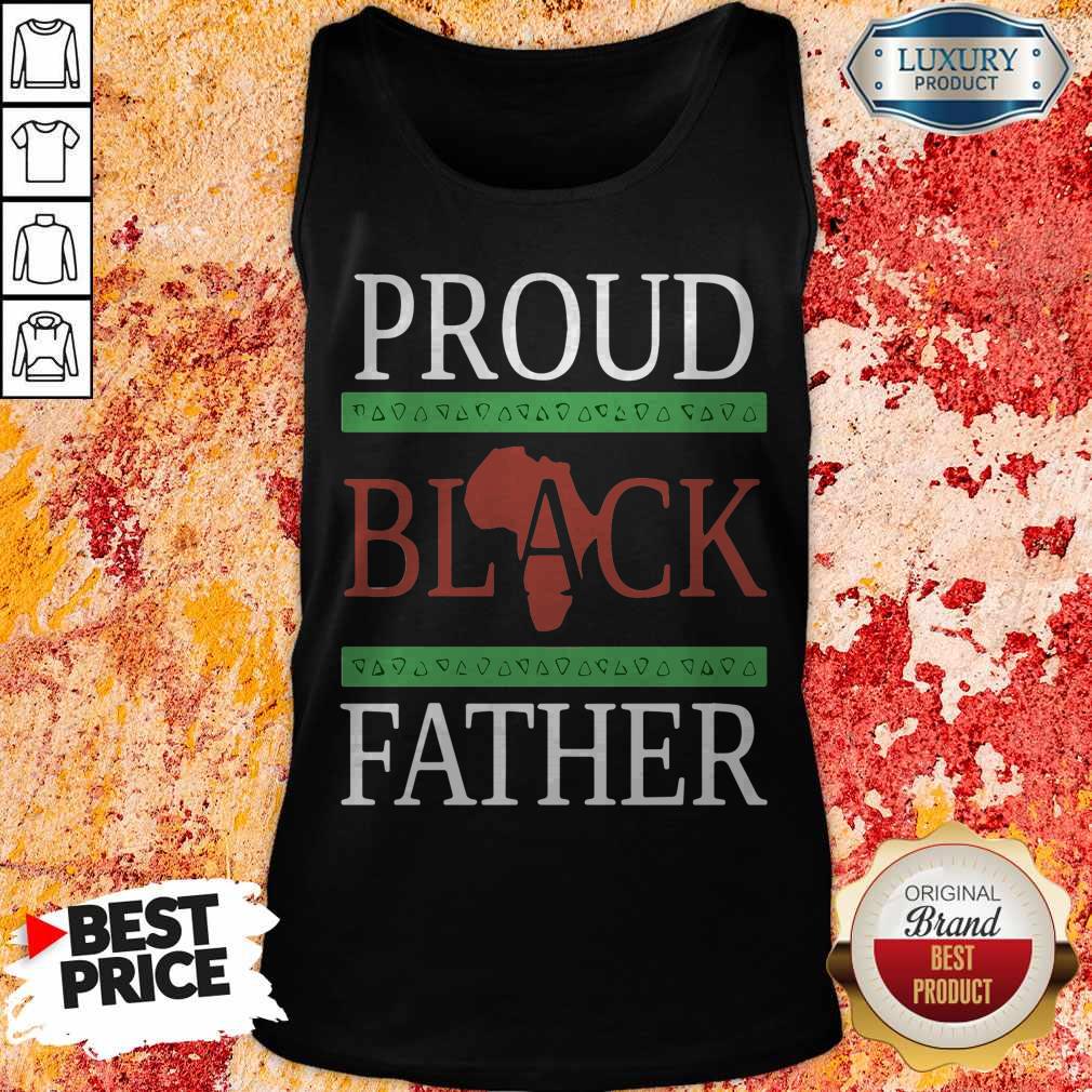 Awesome Proud Black Father Shirt