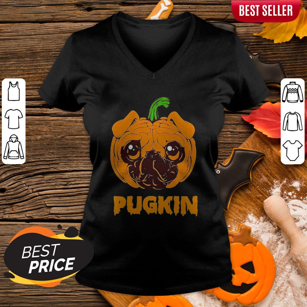 Awesome Pug Dog Pugkin Halloween Shirt