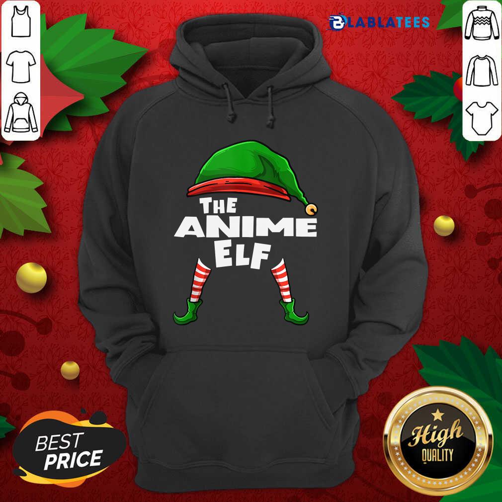 Awesome The Anime Elf Family Christmas Group Matching Shirt