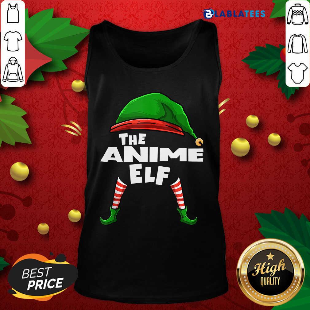 Awesome The Anime Elf Family Christmas Group Matching Shirt