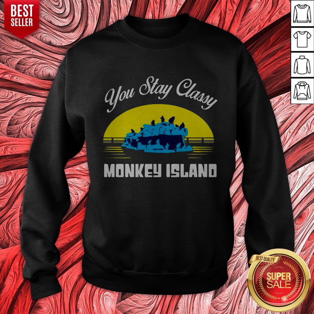 Awesome You Stay Classy Monkey Island Shirt