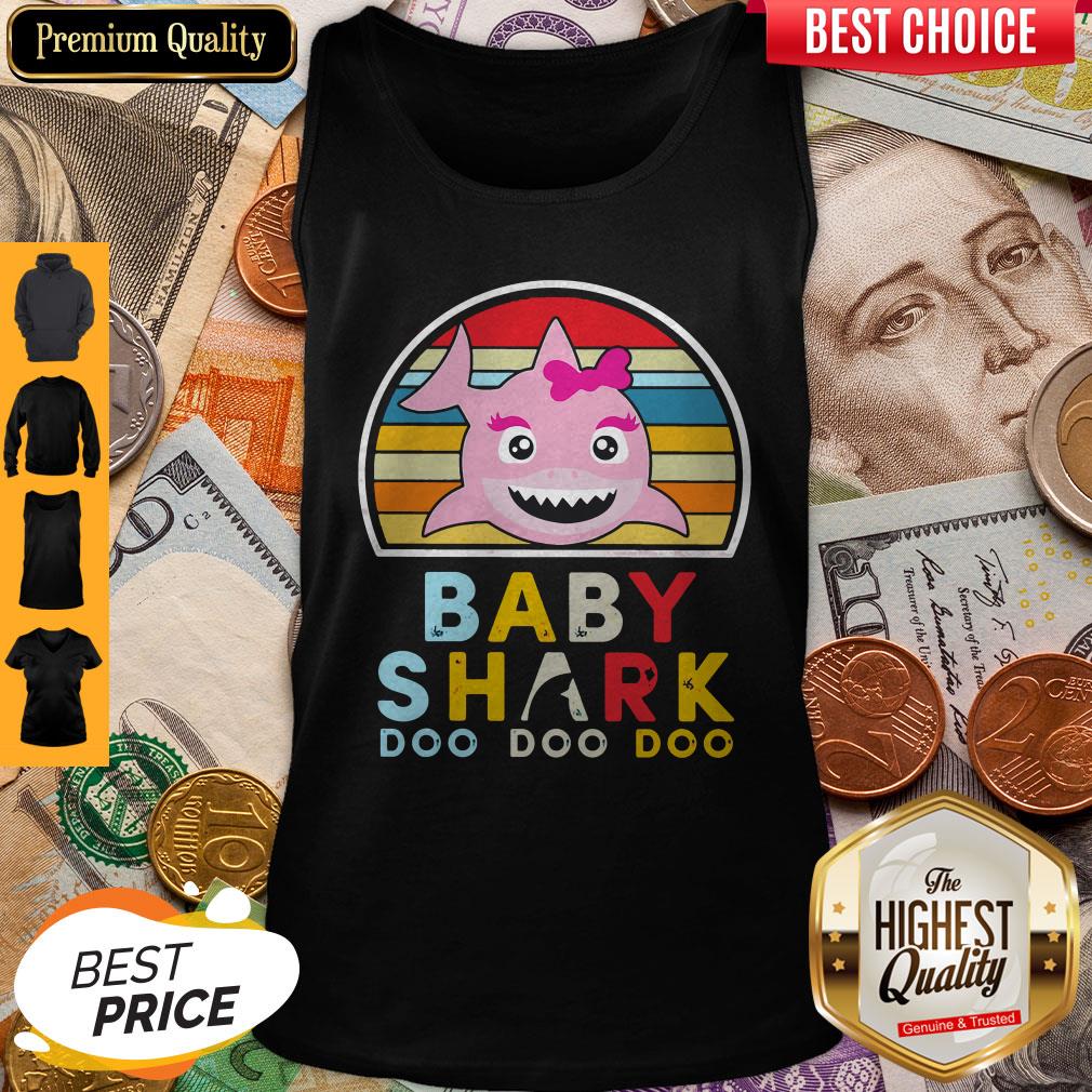Baby Girl Shark Doo Doo Doo Vintage Shirt