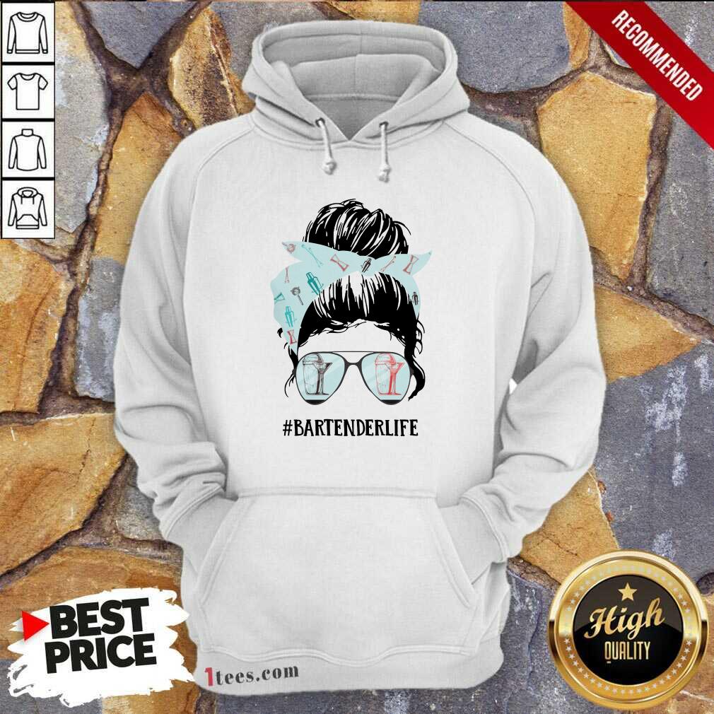 Bartender Life Girl Messy Busy Shirt
