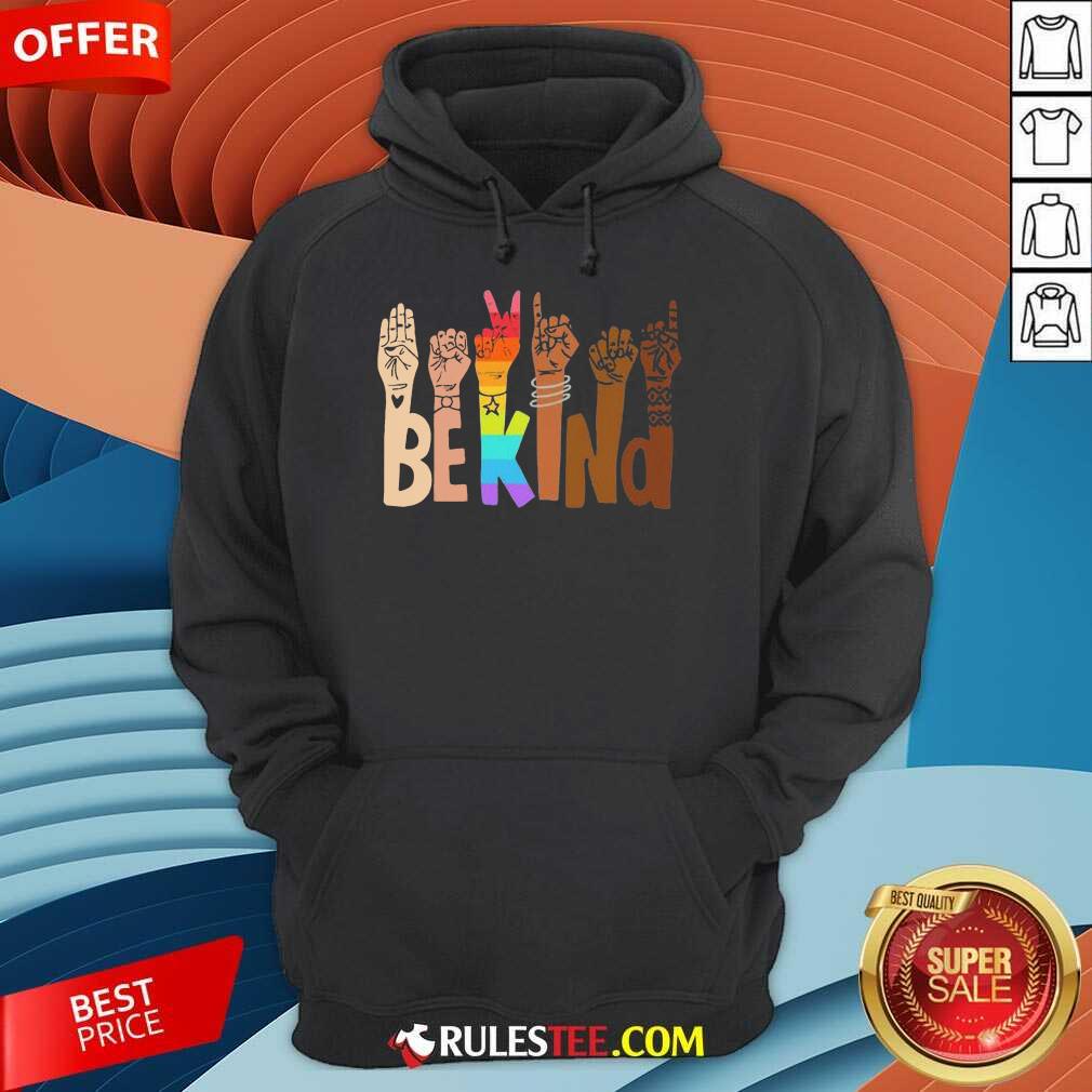 Be Kind Skin Color LGBT Shirt