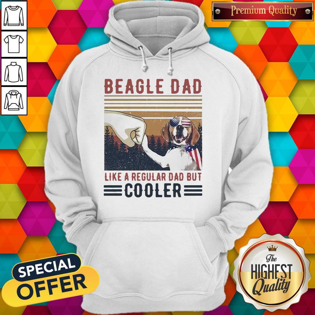 Beagle Dad Like A Regular Dad But Cooler Happy Father’s Day Shirt