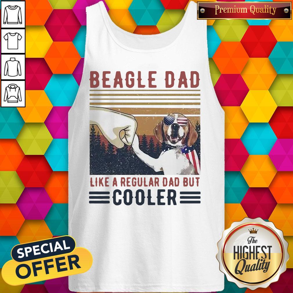 Beagle Dad Like A Regular Dad But Cooler Happy Father’s Day Shirt
