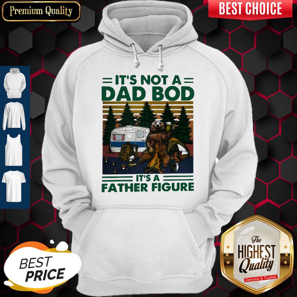 Bear Beer Camping It’s Not A Dad Bod It’s A Father Figure Vintage Shirt
