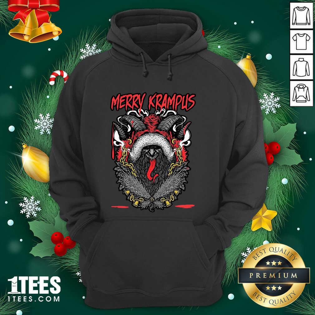 Beauty Merry Krampus Christmas Psychobilly Shirt