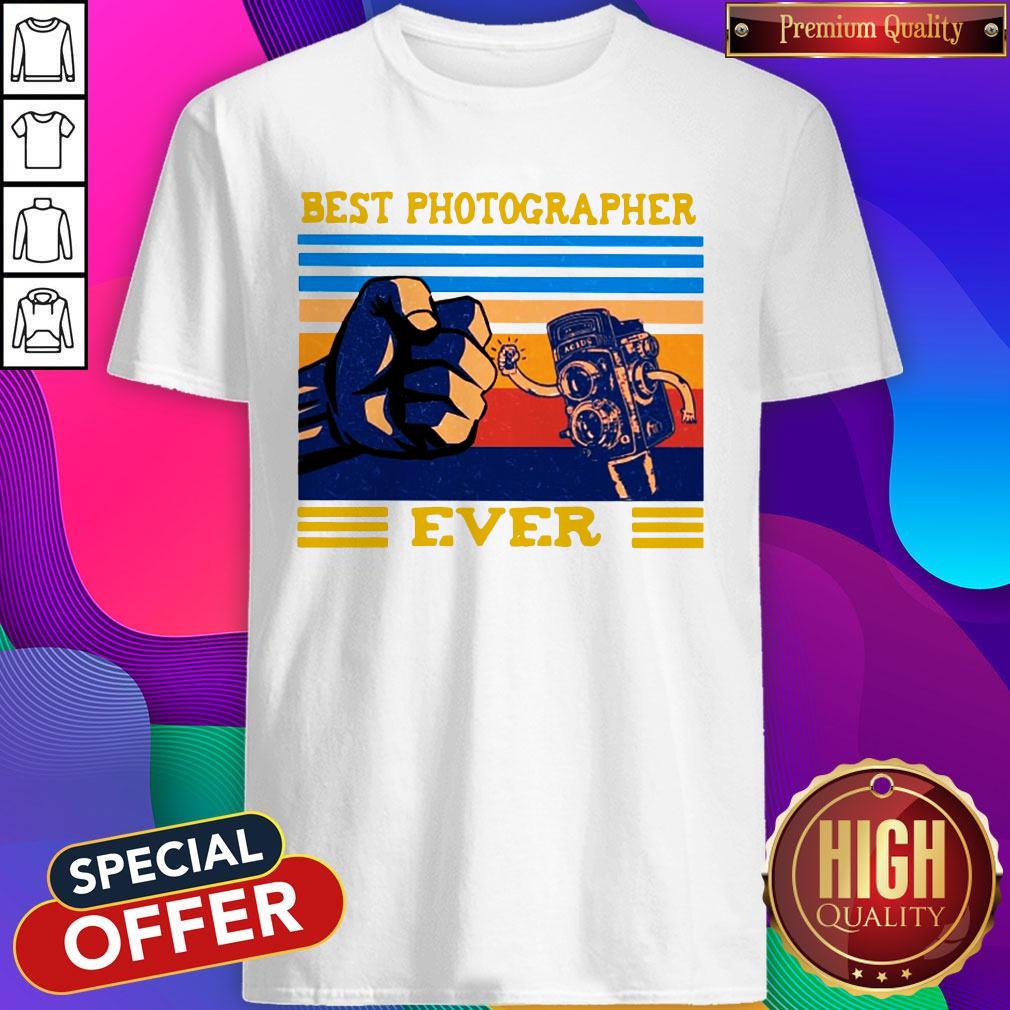 Best Dad Best Photographer Ever Shirt