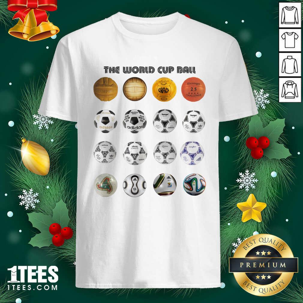 Best Soccer The World Cup Ball Vertical Shirt