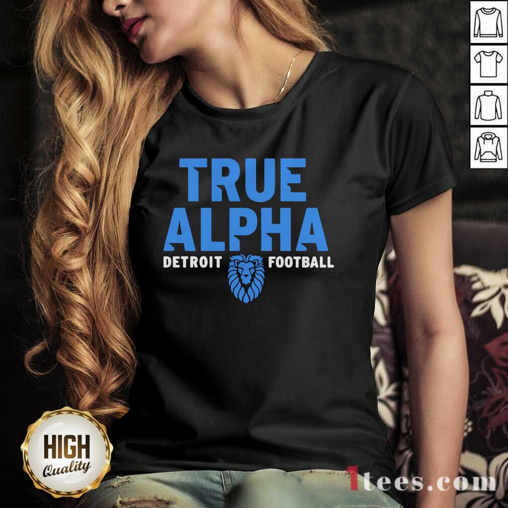 Best True Alpha Detroit Football Shirt