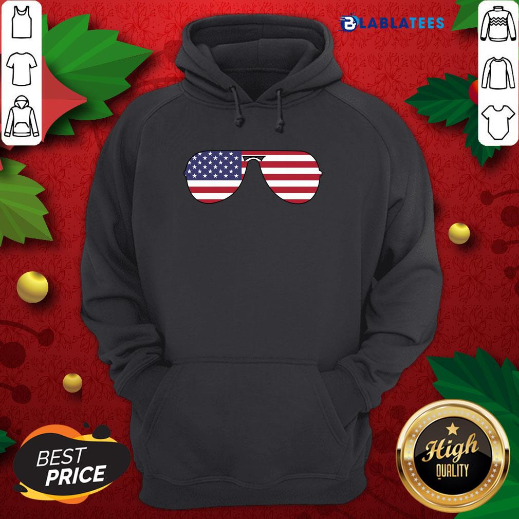Better Biden Aviator Sunglasses Patriotic USA Flag 2020 Shirt