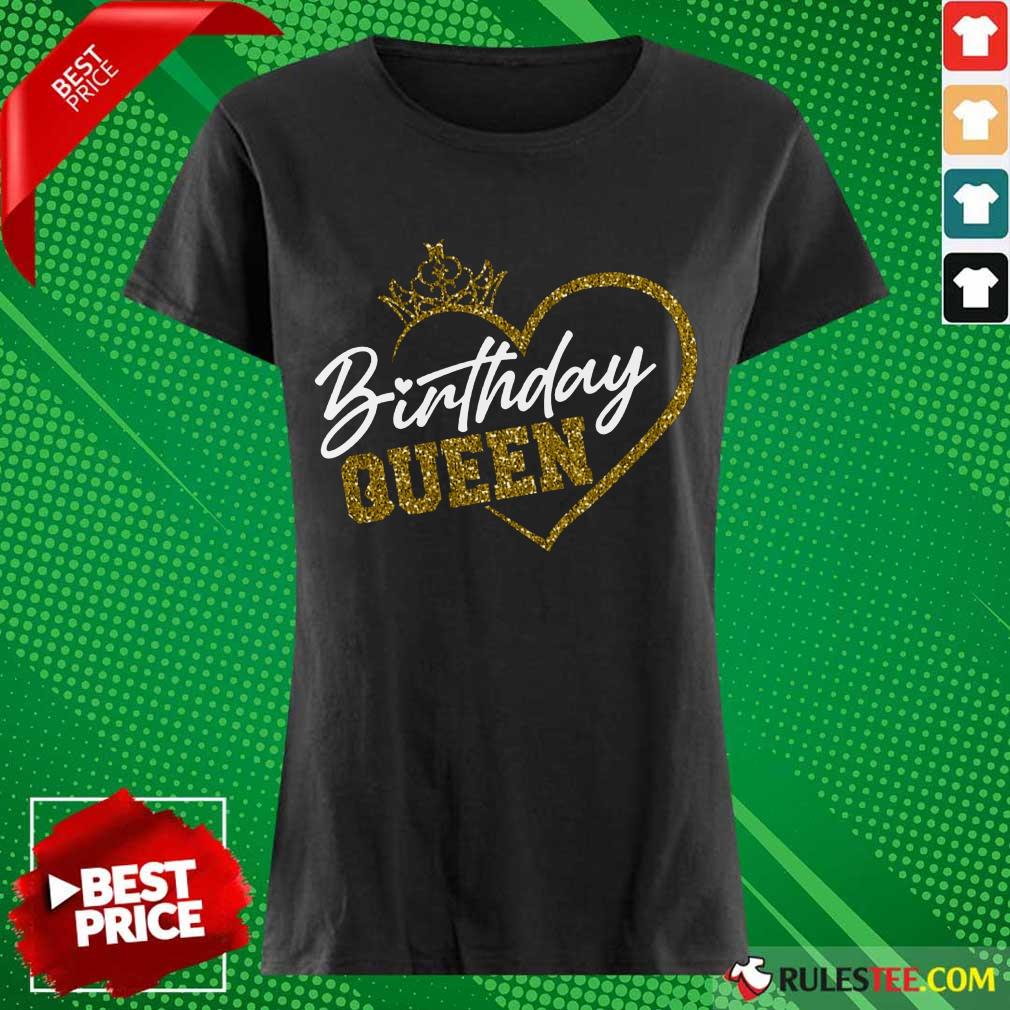 Birthday Queen Heart Shirt