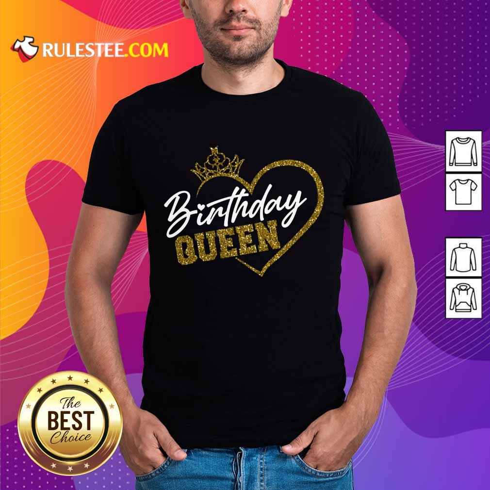Birthday Queen Heart Shirt