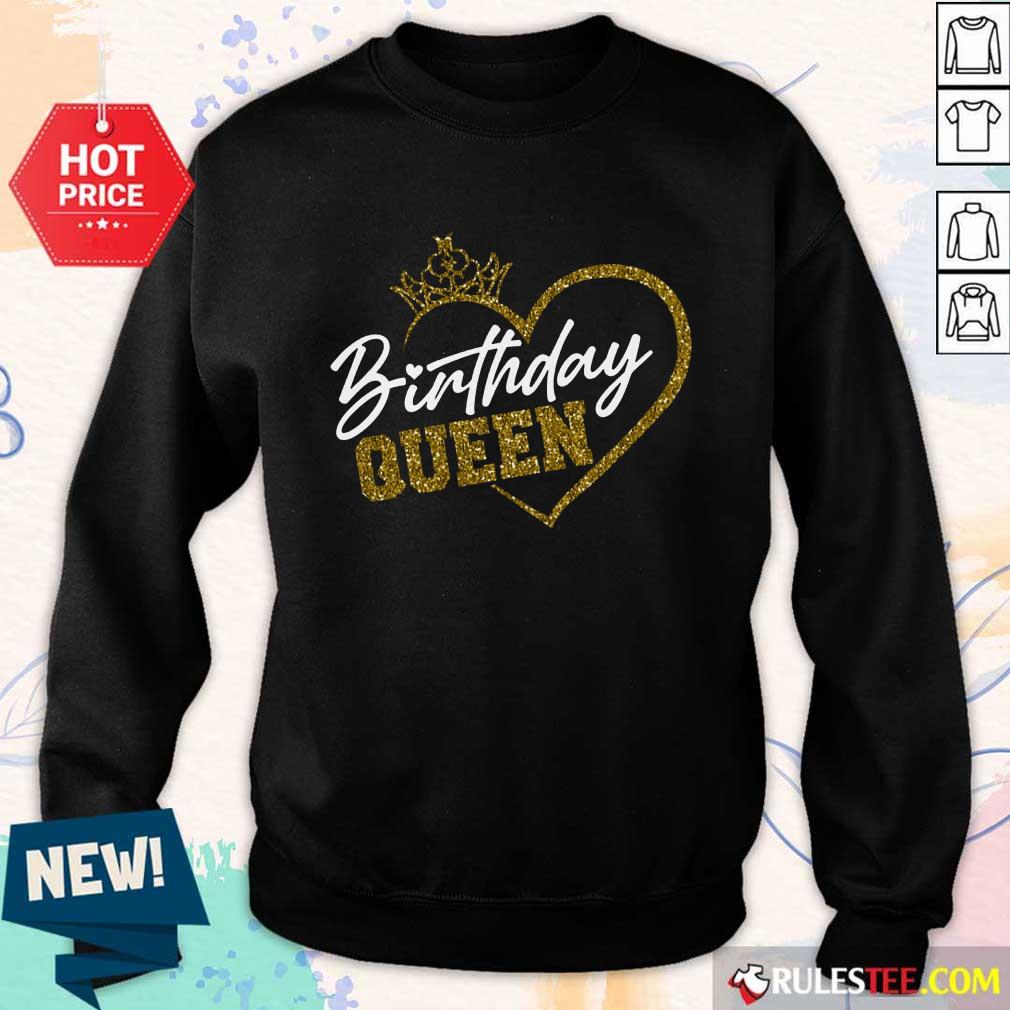 Birthday Queen Heart Shirt