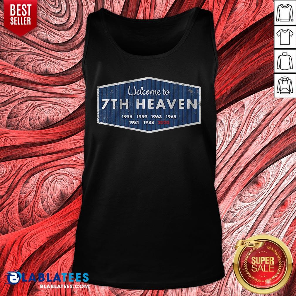 Official Welcome To 7th Heaven 1955 2020 Shirt