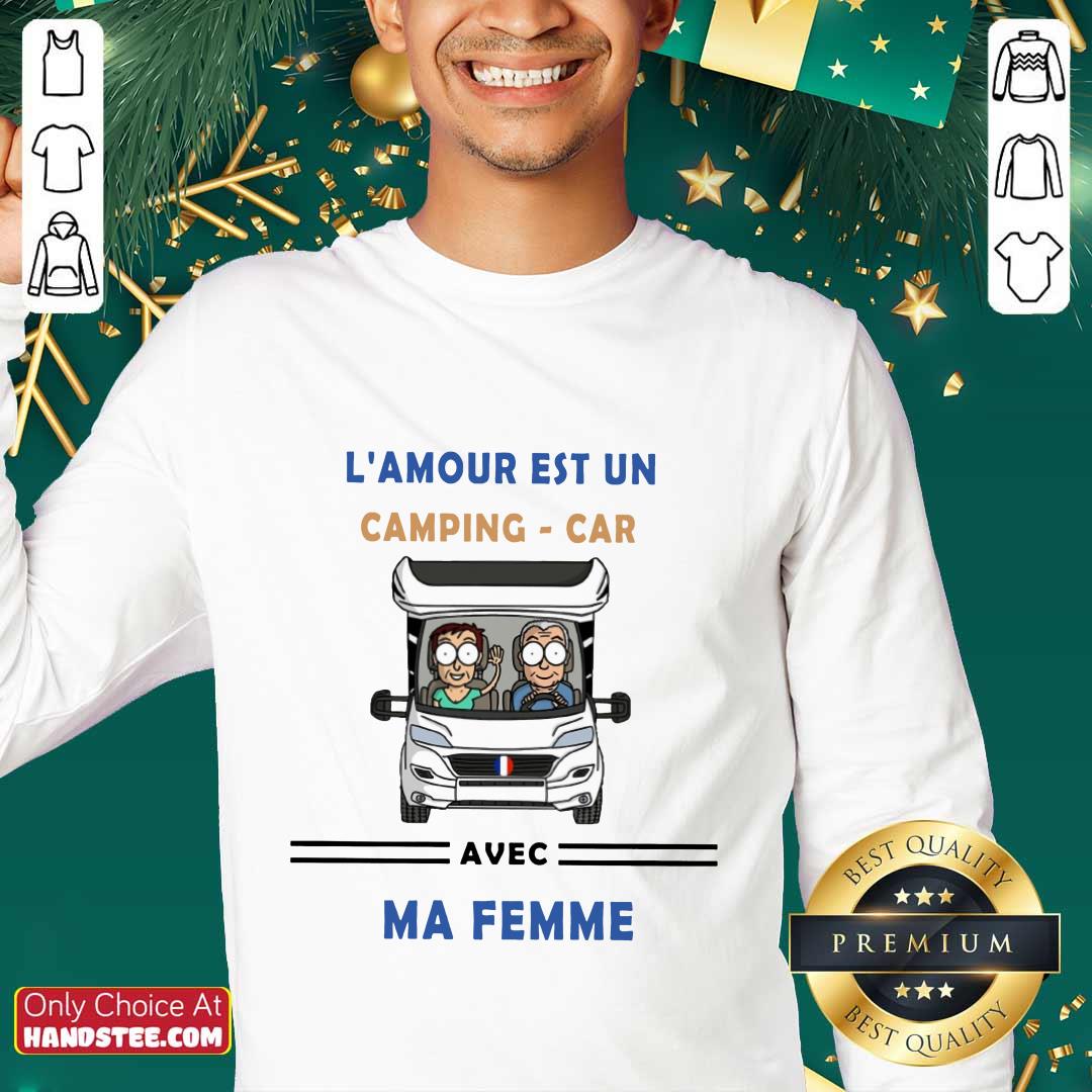 Camping Car Avec Ma Femme Shirt