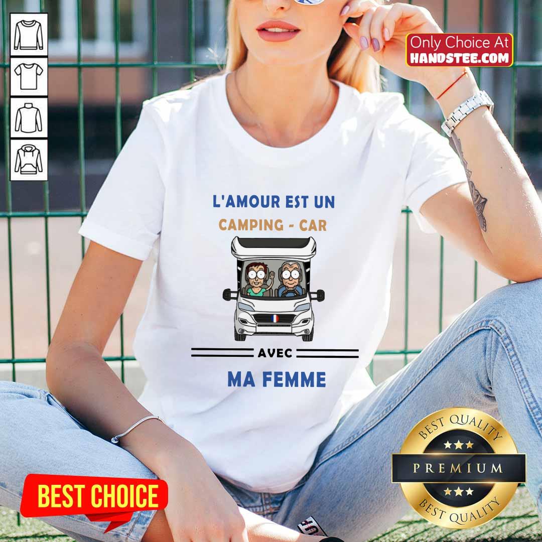 Camping Car Avec Ma Femme Shirt