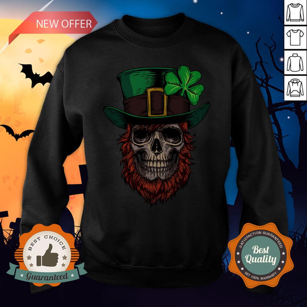 Saint Patrick's Skull Man Day Of Dead Muertos Shirt