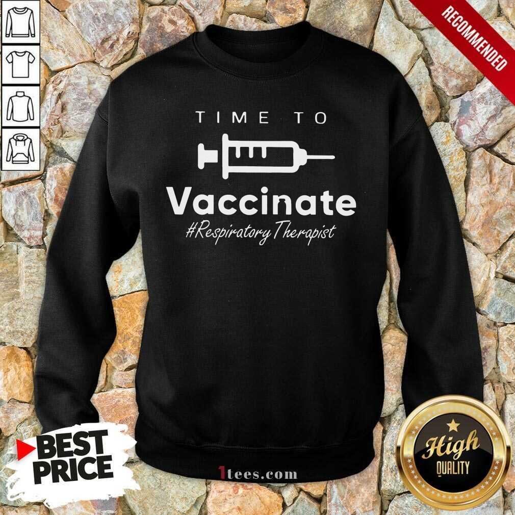 Confident Vaccinate Respiratory Therapist Shirt
