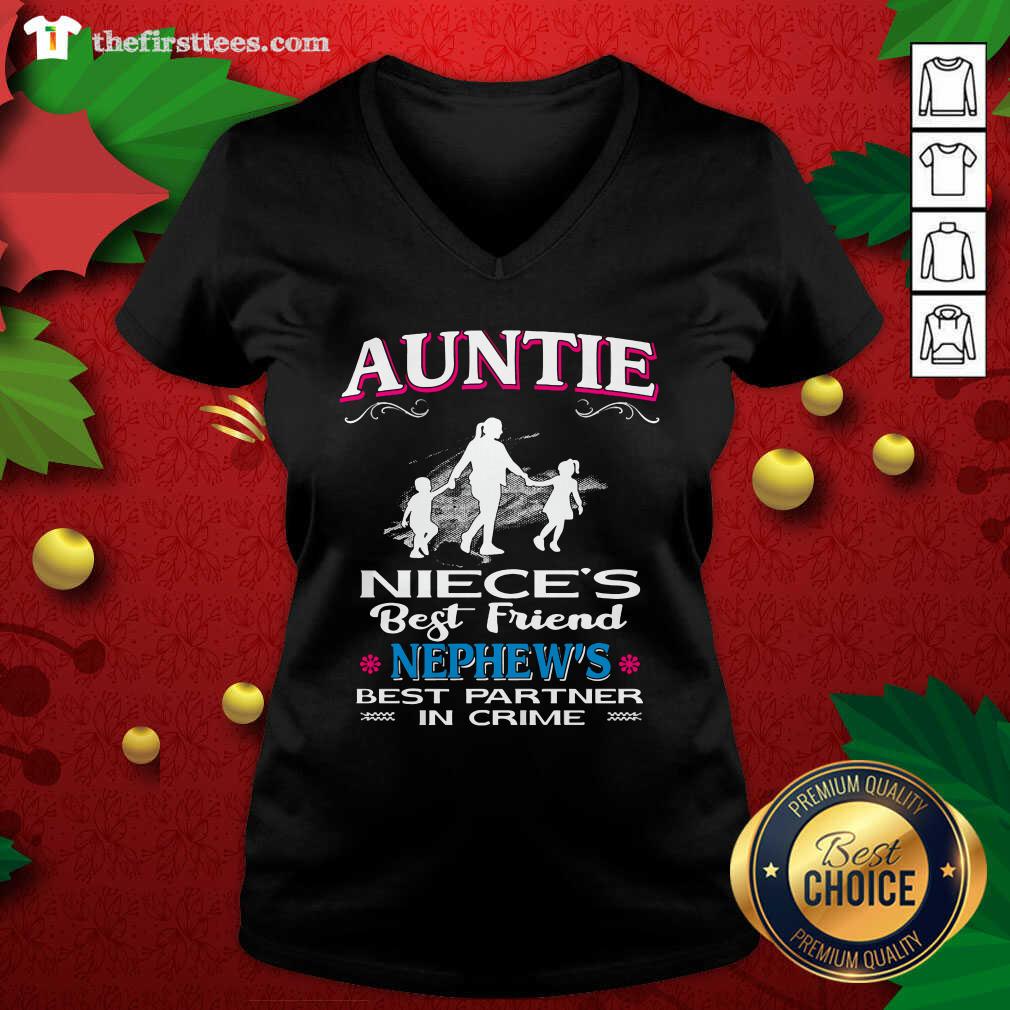 Cool Auntie Niece’s Best Friend Nephew’s Best Partner In Crime Shirt