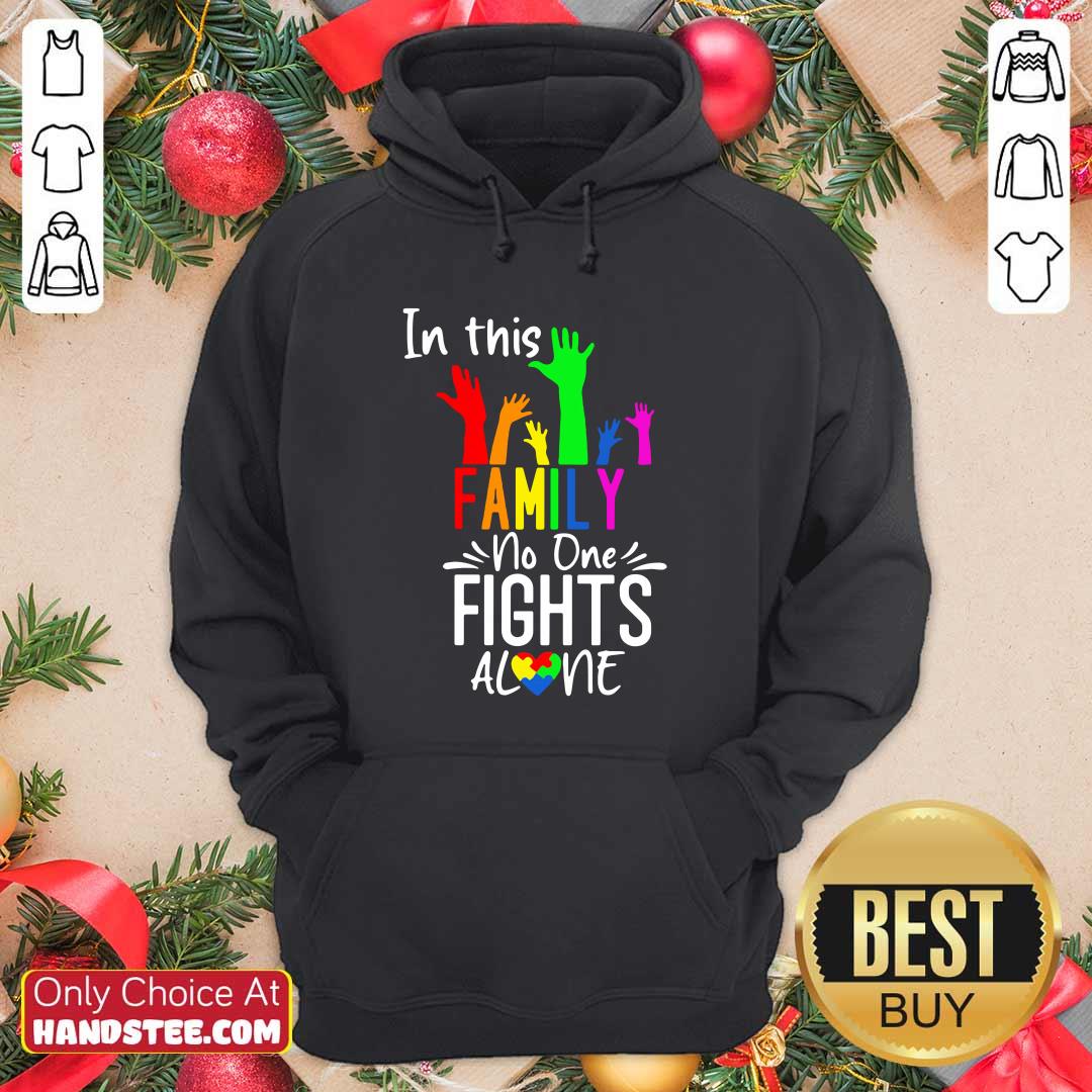 Cool No One Fights Alone LGBT 22 Shirt