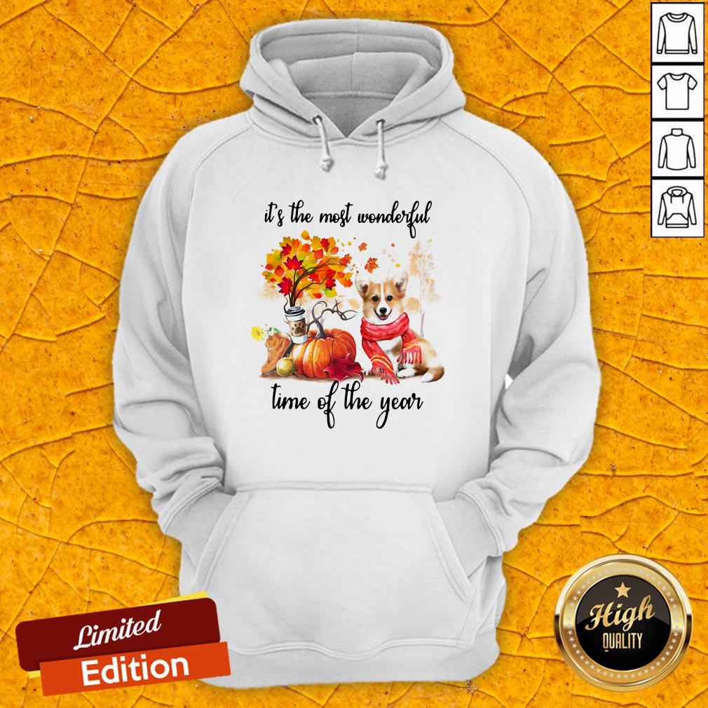Corgi It's The Most Wonderful Time Of The Year Halloween Shirt