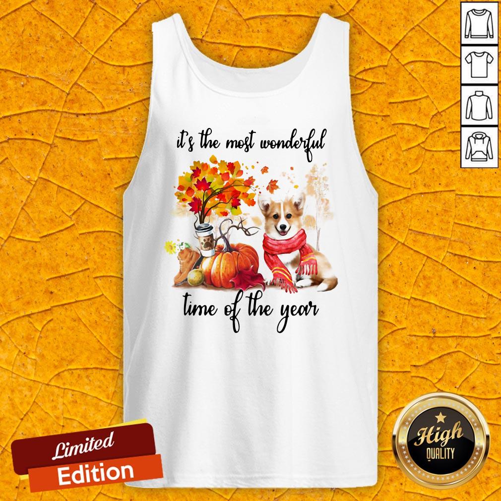 Corgi It's The Most Wonderful Time Of The Year Halloween Shirt