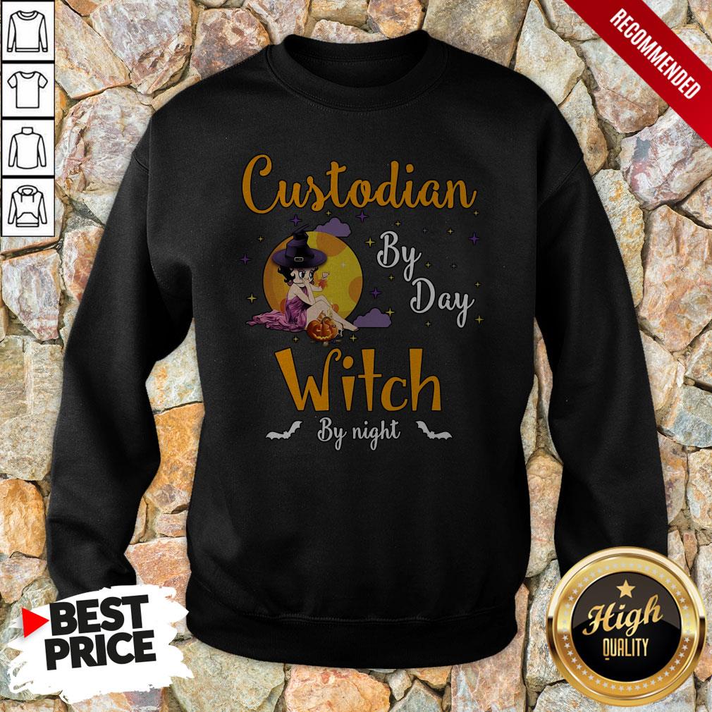 Custodian Be Day Witch By Night Shirt