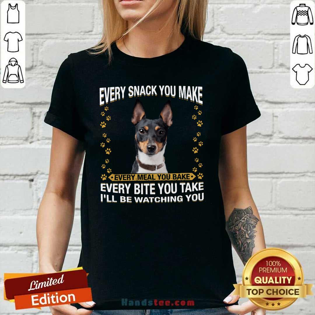 Cute 1 Rat Terrier Every Snack Shirt