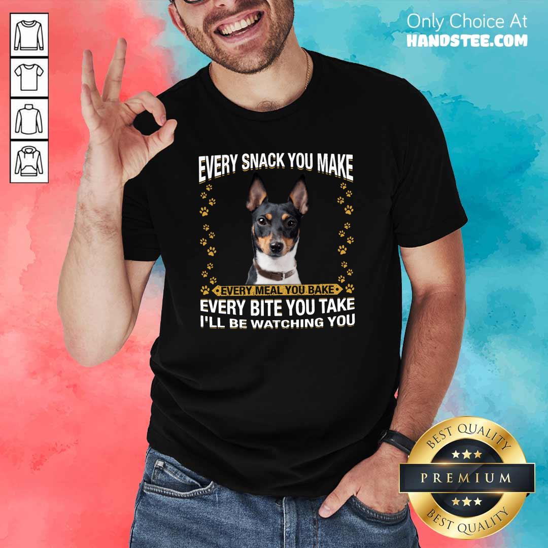Cute 1 Rat Terrier Every Snack Shirt