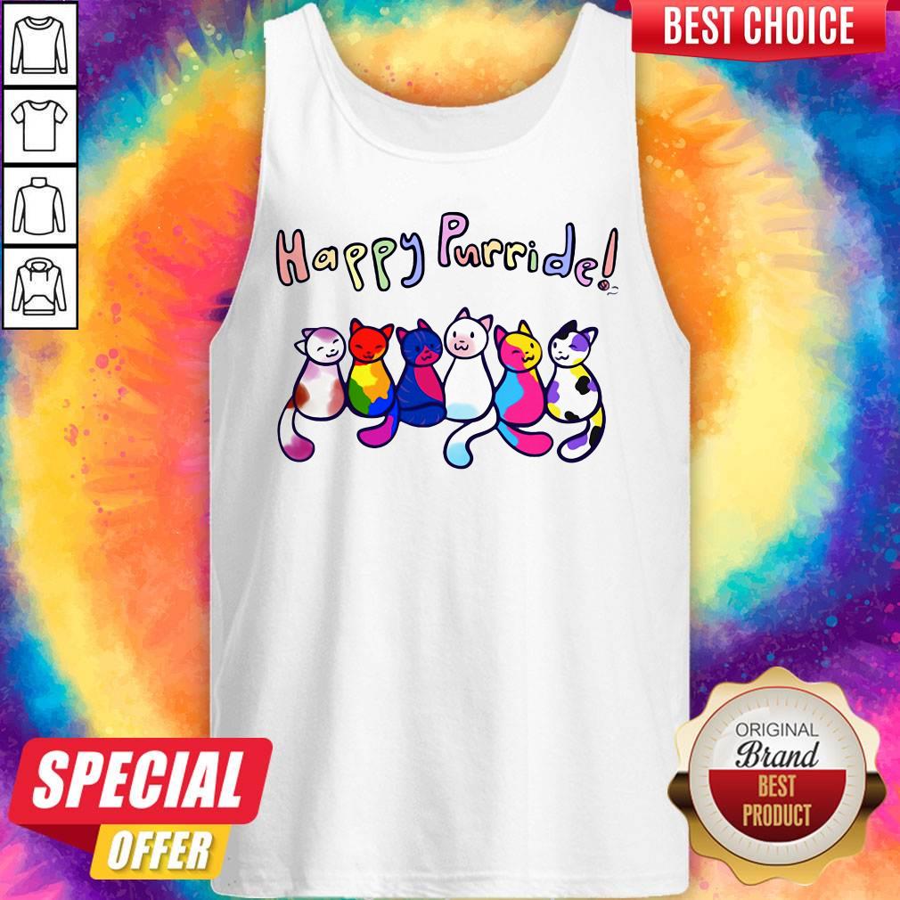 Cute Cats Happy Purride Shirt