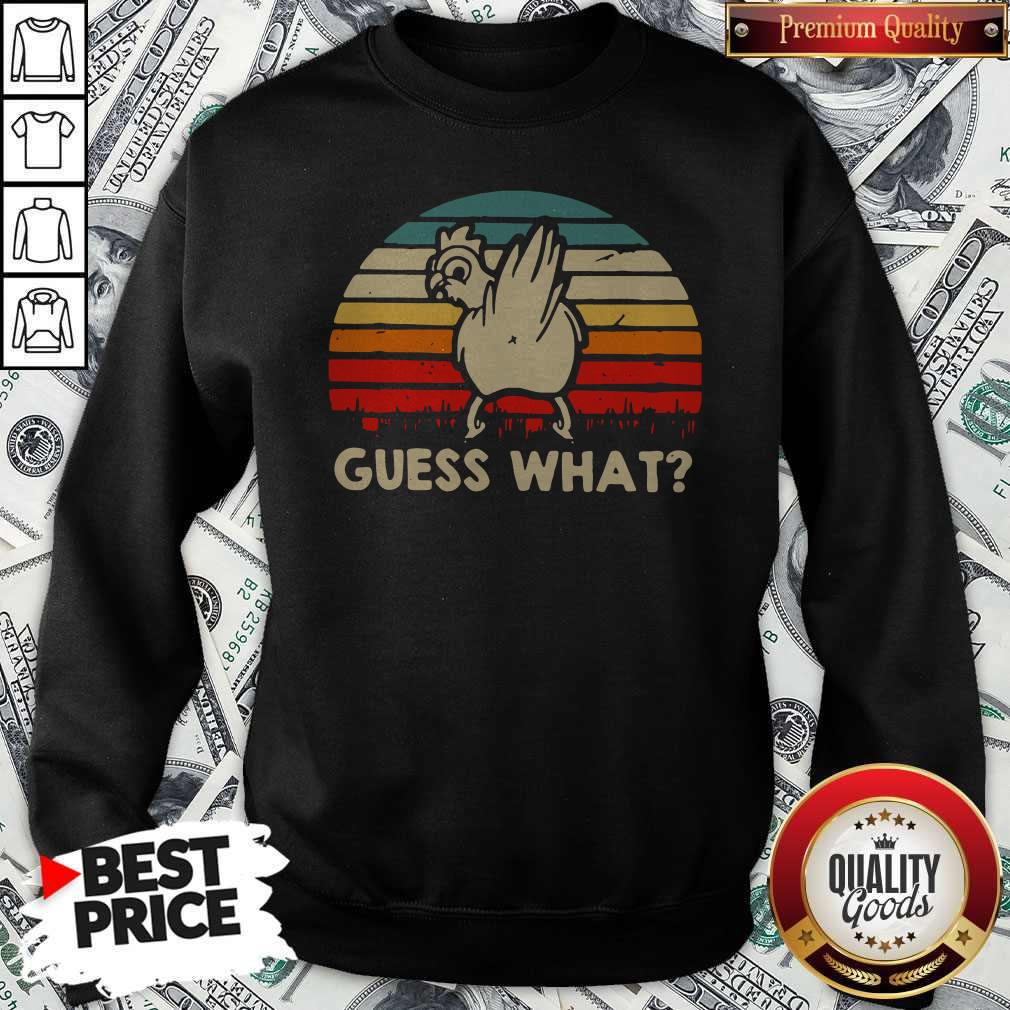 Cute Chicken Guess What Vintage Shirt