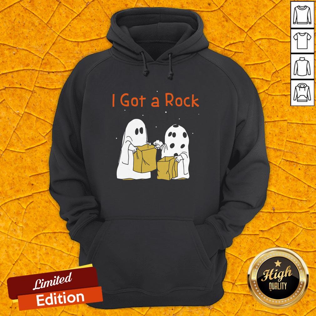 Cute I Got A Rock Ghost Halloween Shirt