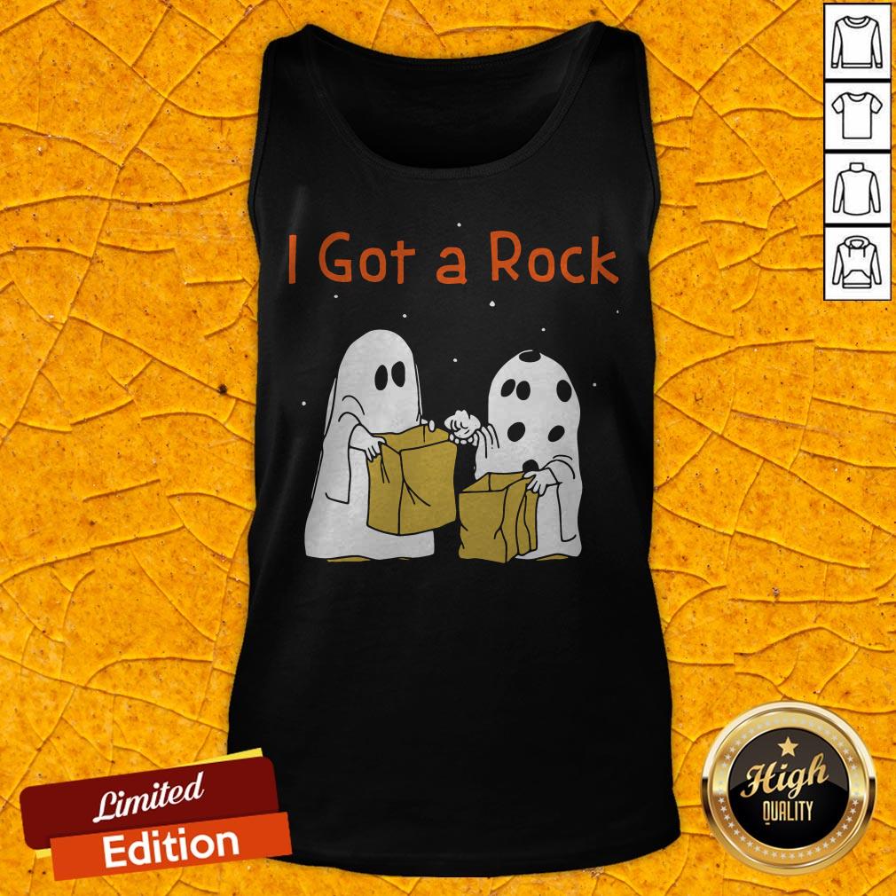 Cute I Got A Rock Ghost Halloween Shirt
